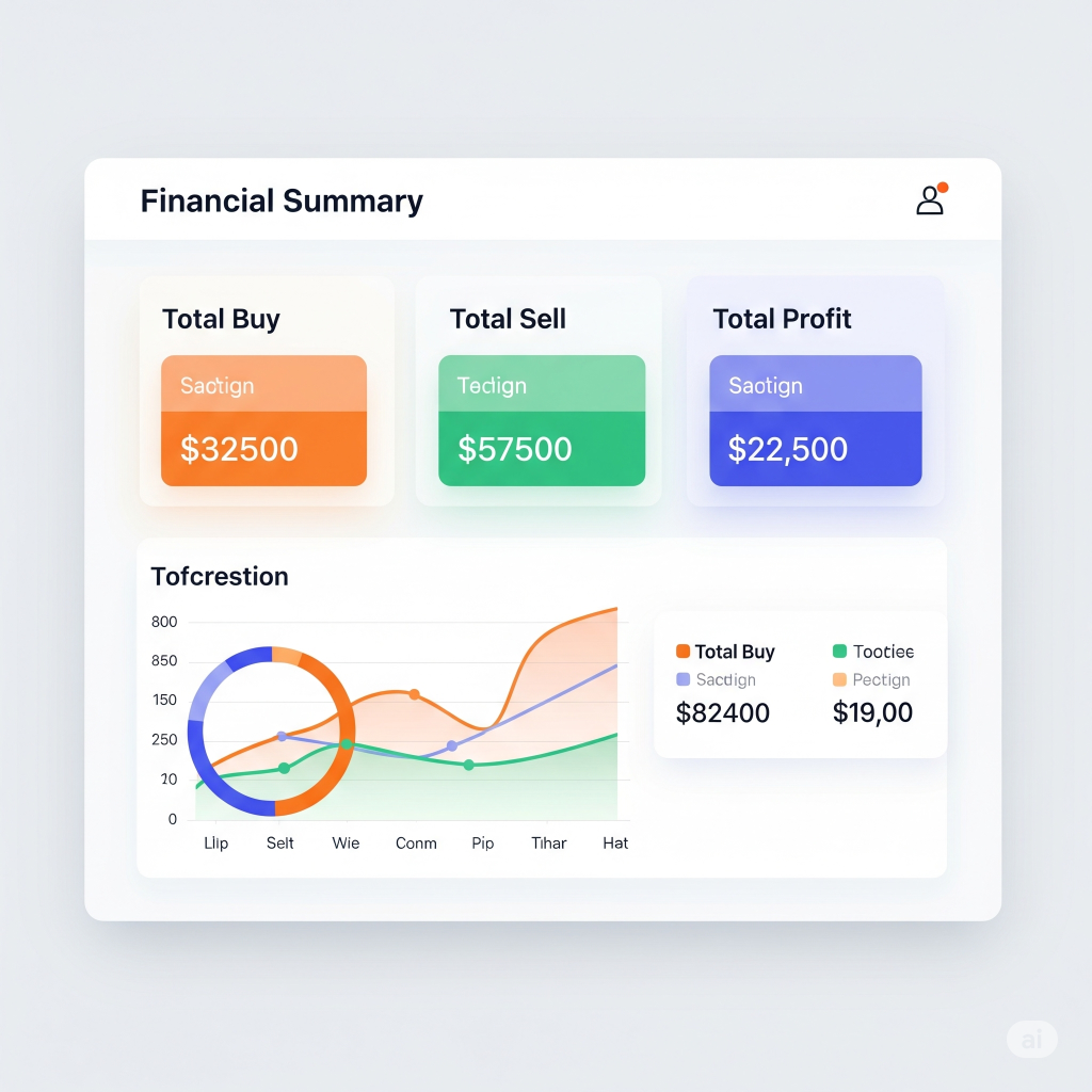 A glimpse into the powerful, tailored dashboards that transformed our client's operations and financial clarity.